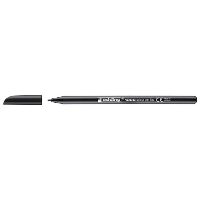 Edding Color Pen 1200 Pennarello Punta Fina Nero