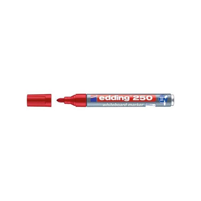 Edding 250 Pennarello per Lavagna Ricaricabile 5-3mm Rosso