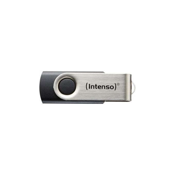 Intenso Basic Line Chiavetta Usb da 64Gb Silver-Black
