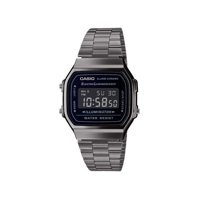 Casio Orologio Digitale al Quarzo da Uomo con Cinturino in Acciaio Inox