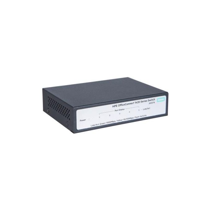 HP OfficeConnect 1420 5g Switch unmanaged 5 x 10-100-1000 desktop