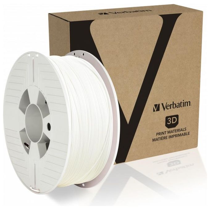 Verbatim 3D Printer Filament ABS 1.75mm 1Kg Bianco