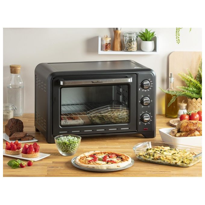 Moulinex OX4648 Optimo Forno Elettrico Capacita' 33 Litri 1600W Nero