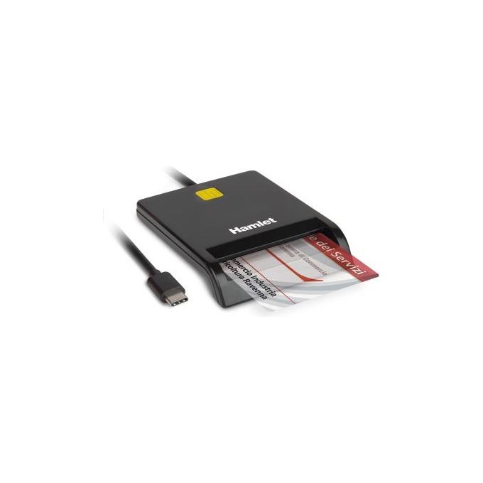 Hamlet Lettore Smart Card Usb 3.1 C Gen.1