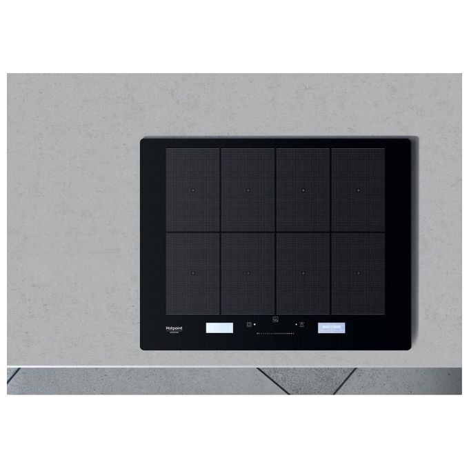 Hotpoint ACPH 778 C-NE Piano Cottura ad Induzione 8 Zone 75 cm Nero
