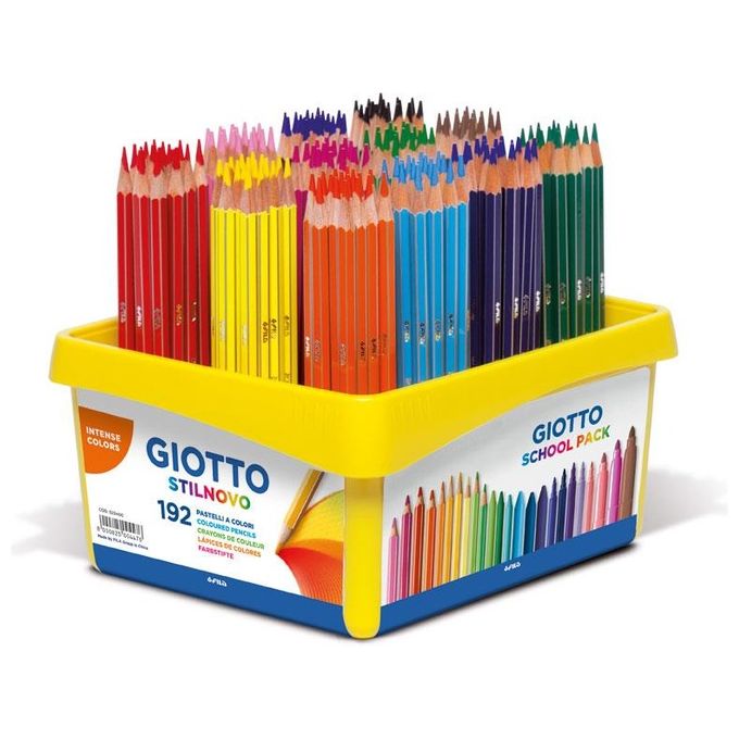 Giotto Confezione 192 Pastelli Stilnovo Colori Assortiti