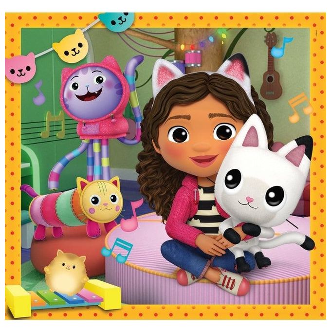 Clementoni Puzzle 48 Pezzi Gabby's Dollhouse Tris Supercolor