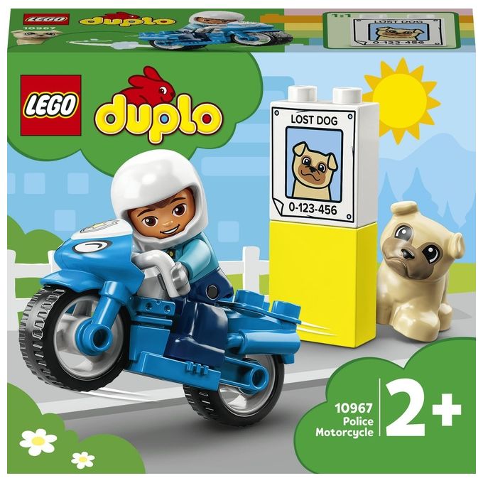 LEGO Duplo Town Moto della Polizia
