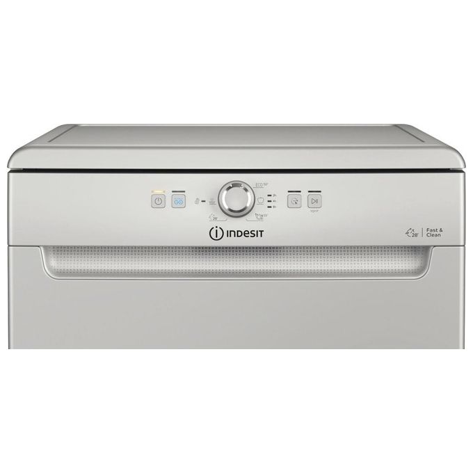 Indesit lavastoviglie libera installazione 14 coperti classe e argento 60 cm d2f hk26 s