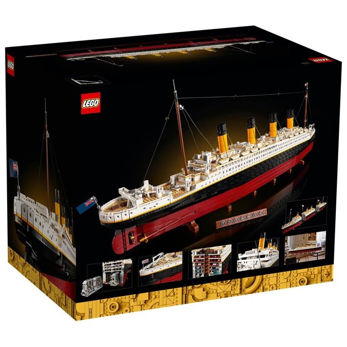 LEGO Creator Titanic Modello in Mattoncini da Costruzione per Appassionati e Collezionisti di Tutte le Eta'