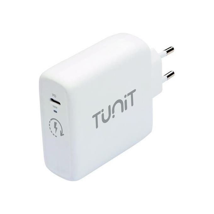 Tunit Alimentatore Usb-C 100W Dual Charger Gan 100W