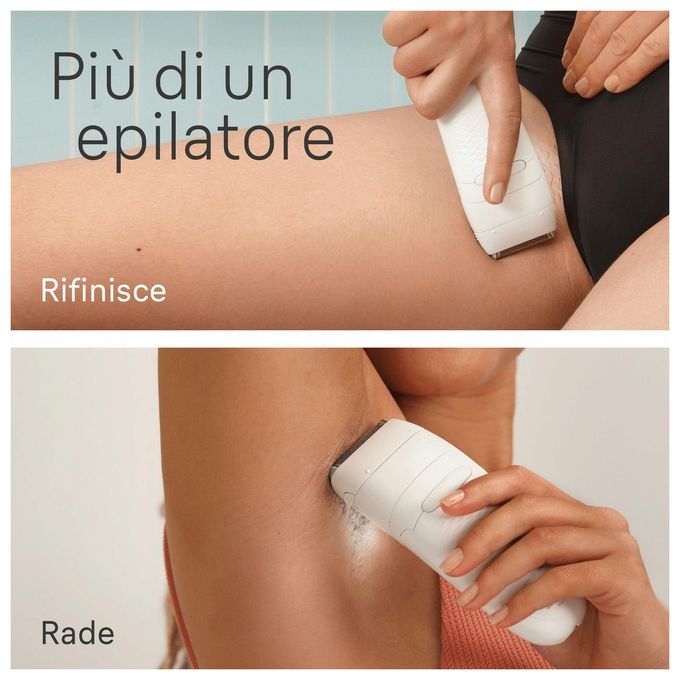 Braun Silk-Epil 5 Epilatore Elettrico 28 Pinze Wet and Dry Rullo Massaggiante