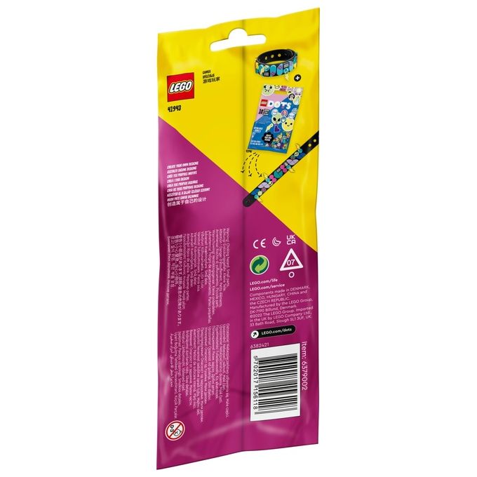 LEGO Dots Gamer Braccialetto con Ciondoli