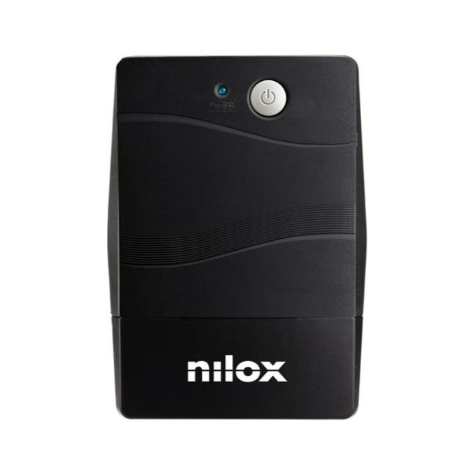 Nilox NXGCLI6001X5V2 UPS Premium Line Interactive 600 VA 420 W 2 Prese Shuko AVR Batteria 12 V 5 Ah colore Nero