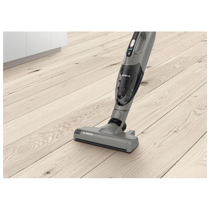 Bosch BBHF214G Readyy'y Scopa Elettrica Senza Sacchetto Grigio