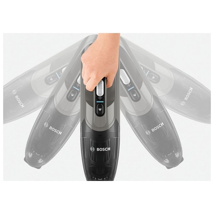 Bosch BBHF214G Readyy'y Scopa Elettrica Senza Sacchetto Grigio