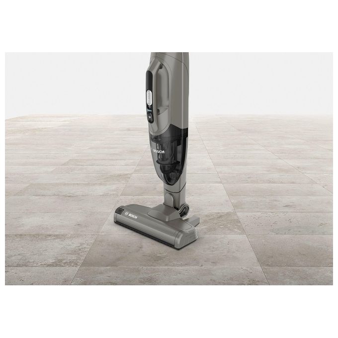 Bosch BBHF214G Readyy'y Scopa Elettrica Senza Sacchetto Grigio