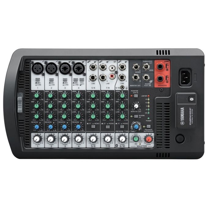 Yamaha Kit Stagepas 600bt Mixer Microfono e Amplificatore 2 Box 340W