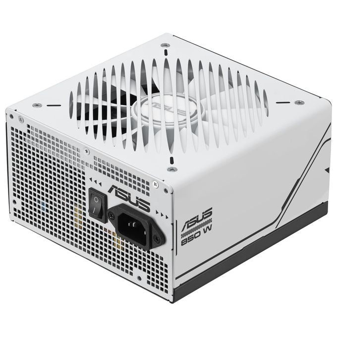 ASUS Prime 850W Gold Alimentatore Modulare per PC 850W di Potenza PCle Gen 5.0 80 Plus Gold Standard ATX 3.0 Ventola con Doppio Cuscinetto a Sfera Bianco PRIME-850W-GOLD