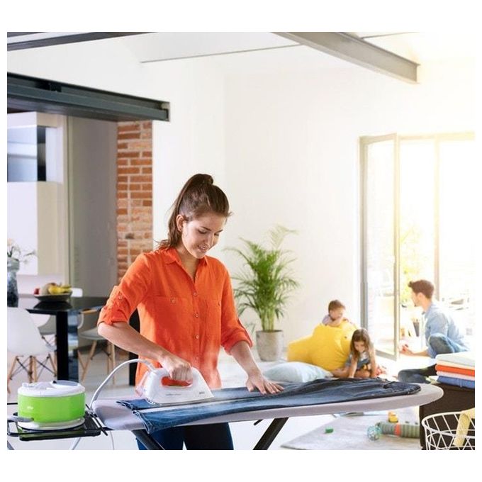 Braun IS2055GR Ferro da Stiro con Caldaia 2200W 13 Litri Verde-Bianco