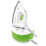[ComeNuovo] [ComeNuovo] Braun IS2055GR Ferro da Stiro con Caldaia 2200W 13 Litri Verde-Bianco