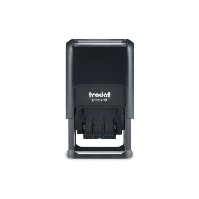 Trodat 4750 Datario Autoinchiostrante con Testo Bicolore Ricevuto-Pagato-Registrato
