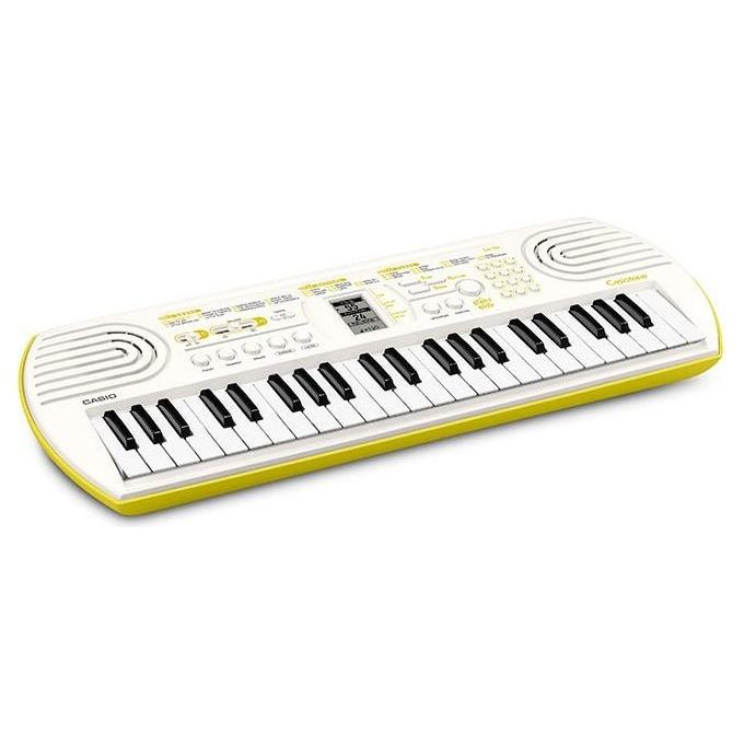 Casio SA 80 Tastiera Musicale 44 Tasti Nero Bianco