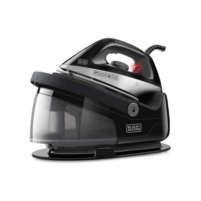 Black+Decker BXSS2200E Ferro da Stiro a Vapore con Caldaia Potenza 2200 W Piastra in Ceramica