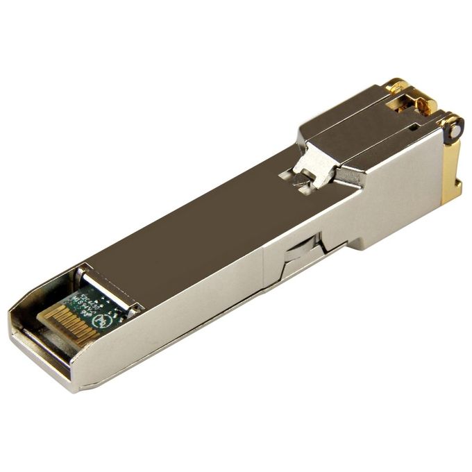StarTech.com Modulo Ricetrasmettitore in Rame SFP RJ45 Gigabit Conforme MSA 1000Base-TX