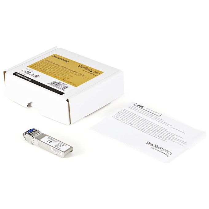 StarTech.com Modulo Ricetrasmettitore SFP+ Compatibile con HP J9151E 10GBase-LR