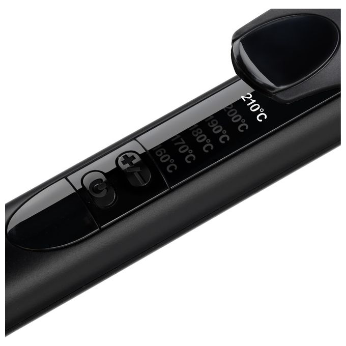 Babyliss Arricciacapelli 230 Smooth Glide Nero e Rosa
