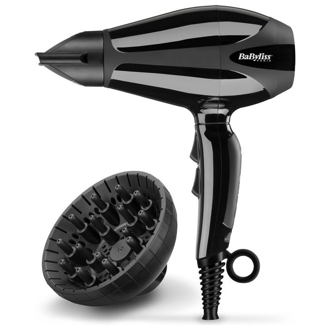 BaByliss 6715DE Asciugacapelli Nero 2400W