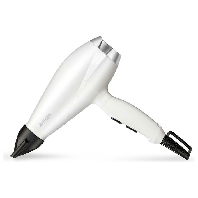 BaByliss 6704WE Asciugacapelli Nero-Bianco 2000W