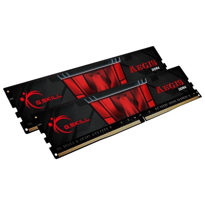 G.Skill F4-3200C16D-16GIS Aegis Memoria Ram 16Gb Kit 2x8Gb DDR4 3200MHz Cl16