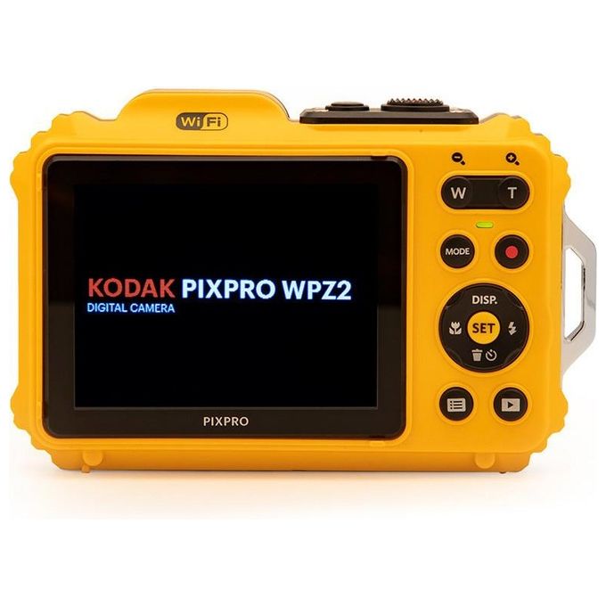 Kodak Pixpro WPZ2 Fotocamera Digitale Compatta 16 MPixel Impermeabile e Antiurto Giallo