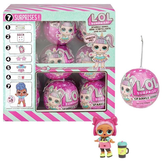 Giochi Preziosi Lol Surprise Sparkle Playset e Bambole in Miniatura per Bambine Un Gioco Divertente e Creativo