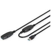 Digitus DA-73107 Cavo di prolunga USB 3.0 attivo 20 m USB A maschio femmina 5 Gbit-s colore Nero
