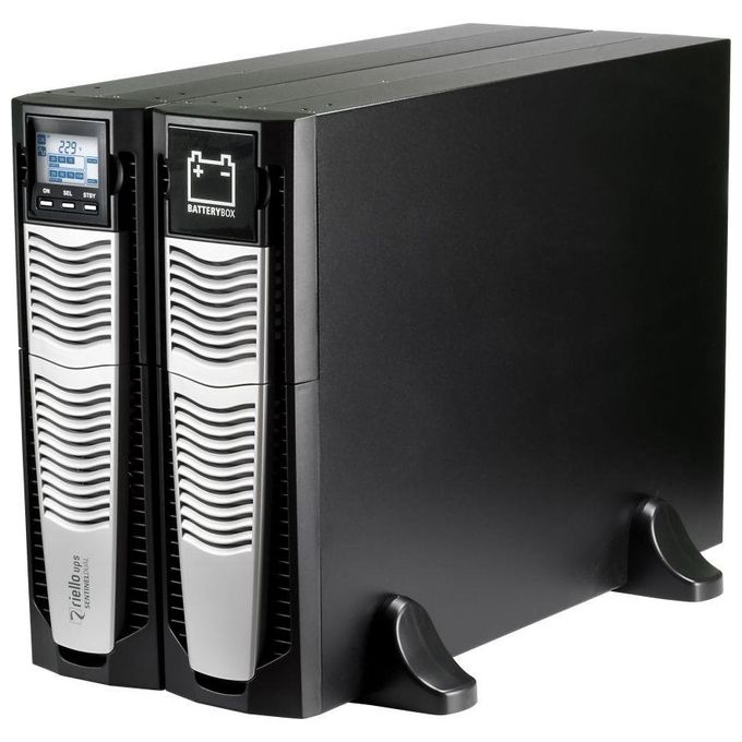 Riello Ups Sentinel Dual 5000 5000VA-5000W Tower-Rack Online Doppia Conversione Autonomia 14 Minuti