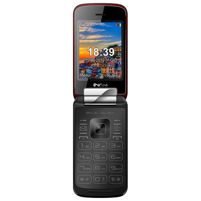 NGM Maxi Red Smartphone 5.5 Pollici Display HD Risoluzione 1280x720 Batteria 3000mAh Dual SIM