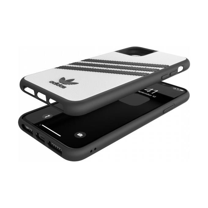 Adidas Samba Cover per iPhone 11 Pro Max Bianco-Nero