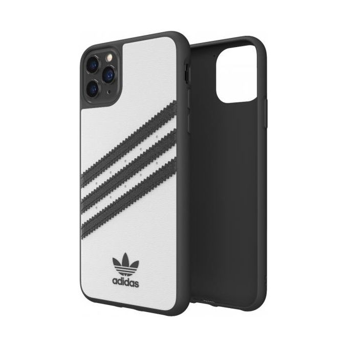 Adidas Samba Cover per iPhone 11 Pro Max Bianco-Nero