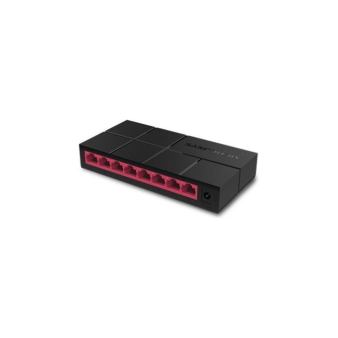 Mercusys MS108G Switch di Rete Non Gestito Gigabit Ethernet 10-100-1000 Nero