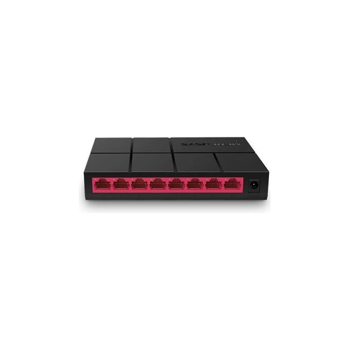 Mercusys MS108G Switch di Rete Non Gestito Gigabit Ethernet 10-100-1000 Nero