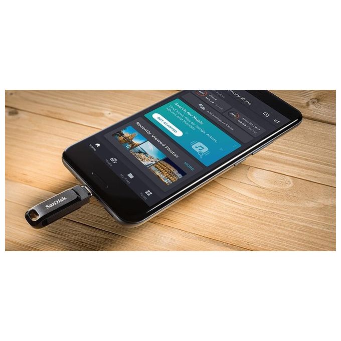 SanDisk Ultra Dual Drive Go Chiavetta Usb 256Gb Usb 3.1 Gen 1 Usb-C