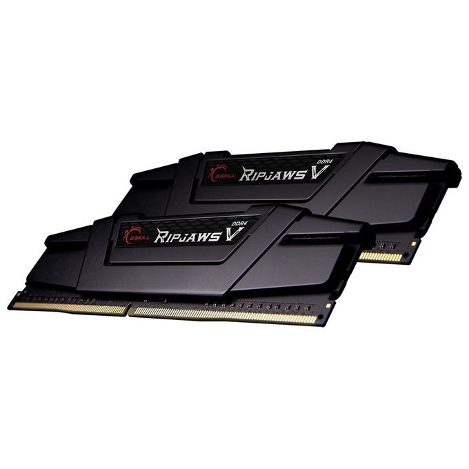 GSkill F4-3600C18D-16GVK Ripjaws V Memoria Ram 16Gb Kit 2x8Gb DDR4 3600MHz CL18 Nero