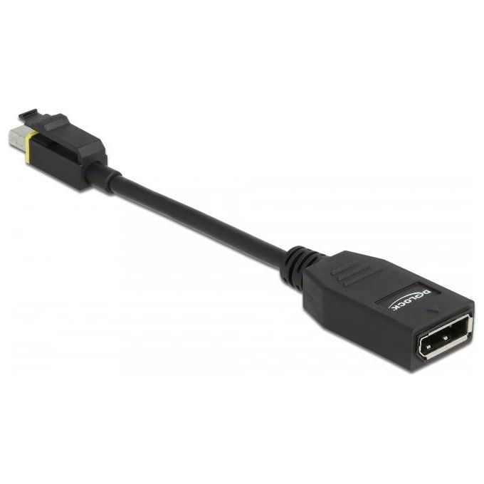 DeLOCK Adattatore Mini DisplayPort 1.4 a DisplayPort con Funzione di Scatto 8K 60Hz