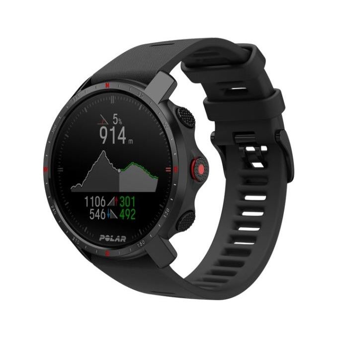 Polar Grit X Pro Titan Outdoor Multisport 1.2'' Shappire GPS Sport Salute Titanio