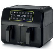 Ariete 4623-00 Friggitrice ad Aria 8 Litri Potenza 1700W con Doppio Cestello colore Nero Airy Fryer Dual