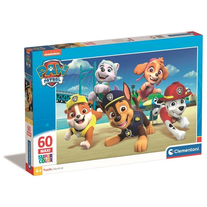 Clementoni Puzzle da 60 Pezzi Maxi Paw Patrol