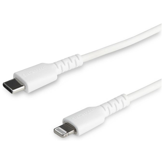 StarTech.com Cavo Usb-C a Lightning da 1mt con Certificazione Apple MFi Bianco